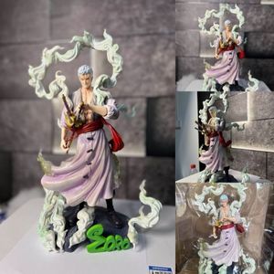 28ซม. ใหม่<span class=keywords><strong>0NE</strong></span> ชิ้นรูปปั้นหุ่นนิก้า Zoro รูปปั้นหุ่นตัวการ์ตูนอะนิเมะพีวีซีรูปปั้นตุ๊กตาคอลเลกชัน - Product Image 3
