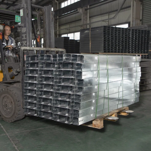 Bandeja de Cableado Ventilada Perforada de Acero Portátil de Alta Gama y Calidad de Fábrica - Product Image 2