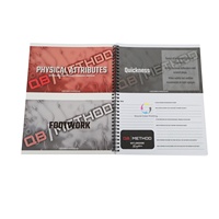 Journal de planificateur de santé A5 A4 spirale en plastique mental coloré de grande qualité