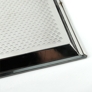 Instruments Fils Four Dents fruitées Utilisation Rectangle déprimé Plateau perforé en aluminium Poêles antiadhésives pour four Gâteau Pain - Product Image 3