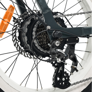 Venta <span class=keywords><strong>caliente</strong></span> directa de fábrica Low Step Through Suspensión delantera Ebike Asiento ancho 7 velocidades Bicicleta eléctrica Luz trasera delantera Pedelec - Product Image 3