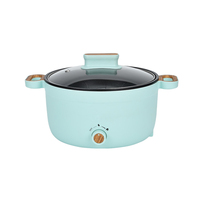 Protection anti-sèche personnalisée Poêle à frire électrique 4L Cuisinière électrique antiadhésive multi-cuiseur en acier inoxydable