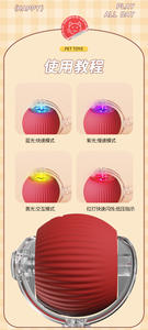 Giocattolo per Gatti e Piccoli Animali 2025, Palla Elettrica Automatica Moderna con Suoni, in Materiale ABS - Product Image 2