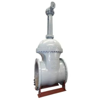 Vannes à opercule en acier moulé DN50-DN1600 425C à commande manuelle pour applications pétrolières, gazières, électriques, traitement de l'eau et chimiques