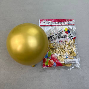 도매 10인치 슈아이안 풍선 메탈릭 크롬 헬륨 라텍스 풍선 웨딩 파티 장식 용품 - Product Image 2