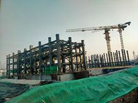 Edificio de Oficinas de Estructura de Acero Prefabricada, Construcción de Oficinas Modulares de Acero de Múltiples Pisos