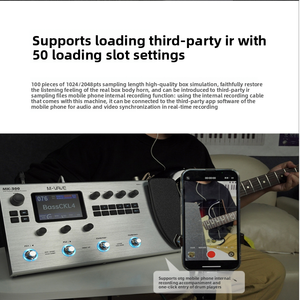 Dispositif d'effets pour guitare électrique Mk-300 Amplificateur complet de simulation en métal avec <span class=keywords><strong>carte</strong></span> son pour guitare acoustique basse - Product Image 3