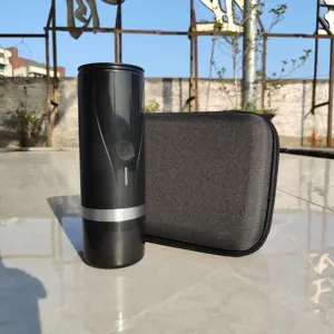 Mini Espresso Koffiezetapparaat Machine Batterij Aangedreven Mini Draagbare Capsule Koffiezetapparaat