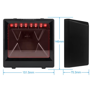 เครื่องสแกนบาร์โค้ดแบบไร้สาย/มีสาย USB 1D/2D QR Code สำหรับพนักงานแคชเชียร์และพนักงานส่งของ รองรับ <span class=keywords><strong>WeChat</strong></span> จากผู้ผลิต - Product Image 4