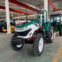 Traktor Roda 4x4 100HP Mesin Pertanian untuk Operasi Pertanian