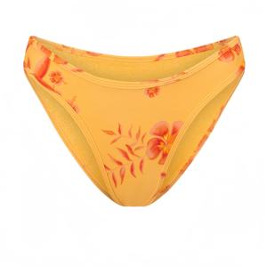 OEM المرأة مغرفة الرقبة رفع ما يصل بيكيني الأزياء الأزهار طباعة ملابس السباحة قطعتين أكثر تغطية بيكيني بحر - Product Image 6