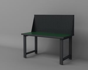 Bureau en matériau polymère résistant à l'usure/établi en acier de table/table de travail robuste pour atelier de réparation/<span class=keywords><strong>garage</strong></span>/usine/atelier - Product Image 1