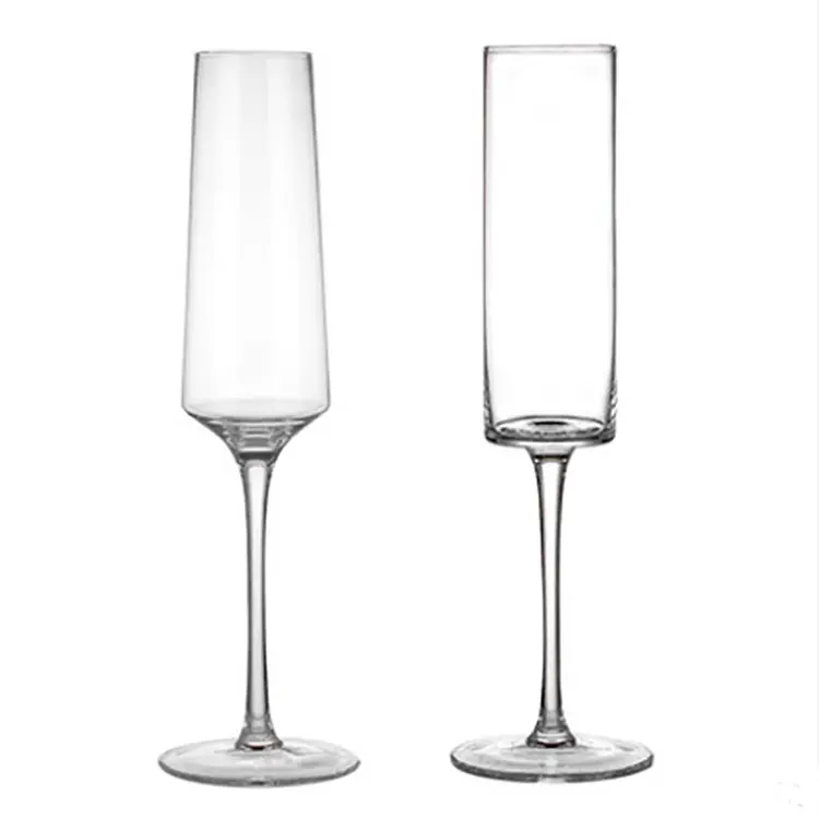 Factory Price Drinkware Cocktail Cup crystal Champagne Glasses Champagne Flutes Glasses Champagne Cup