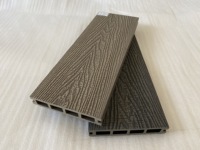 Revêtement de terrasse en composite bois-plastique WPC à grain de bois 3D profond, neuf et pas cher