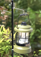 Lanterne de camping rechargeable, guirlande lumineuse LED extractible, IP44, portable, à intensité variable, température de couleur réglable, lumière de tente, Type-C 4