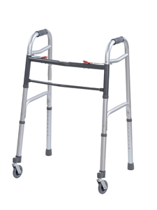 Factory Supply Stainless Steel <strong>Disabled</strong> <strong>Walker</strong> Height Adjustable Foldable <strong>Walker</strong> Rehabilitation Walking Aid for the Elderly - Product Image 6