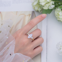 Bague de fiançailles en argent Moissanite 925, conception personnalisée, bijoux personnalisés
