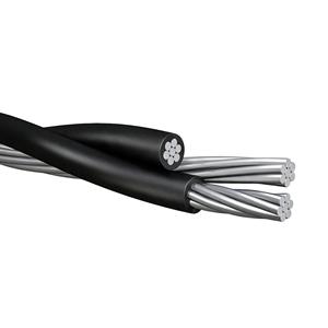 # Cable aéreo ABC de 6 hilos, 600V, <span class=keywords><strong>Hippa</strong></span> Triplex, AAC Fase AAAC Neutro, 6AWG (XL/HD) con aislamiento de PE/PVC para Filipinas - Product Image 4