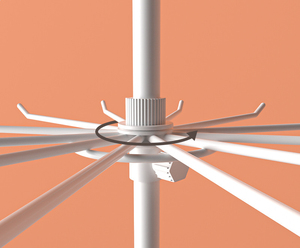 Tùy Chỉnh Xoay Giá Kệ Lược Lưu Trữ Giá Kim Loại Kệ Bánh Xe Xe Đẩy Lưu Trữ Kệ Với Bánh Xe - Product Image 5