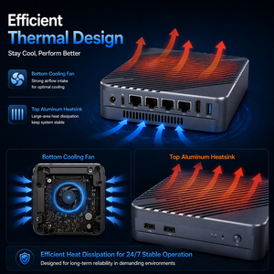 Q31151G4 Processeur Intel Core i5 1135G7 de 11e génération, mini PC de bureau compact, 4 SSD M.2, stockage NAS 4 To - Product Image 6