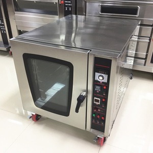 Forno a Convezione Commerciale Automatico a Gas a 5 Ripiani con Circolazione di Aria Calda per Cuocere Pane, Biscotti e <span class=keywords><strong>Pizza</strong></span>, Ideale per Casa e Hotel - Product Image 5