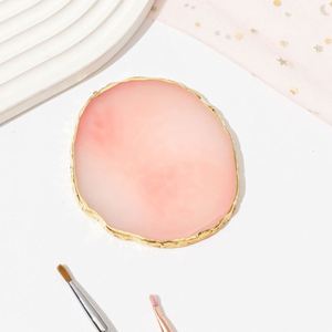 Posavasos para decoración de uñas, accesorios para pintura, paleta de colores mezclados, posavasos, placa de maquillaje, esmalte de uñas, mezcla de colores, paleta de Arte de uñas de resina - Product Image 6