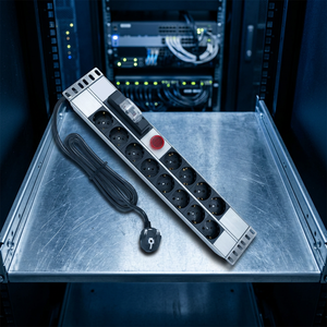 อุปกรณ์จ่ายไฟฟ้า PDU แบบ Heavy Duty 12 ช่องเสียบ 16A 250VAC 50/60Hz ออกแบบมาเพื่อการใช้งานในอุตสาหกรรม ทนทานและมีความเสถียร - Product Image 2