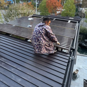 Barato poliuretano aluminio espuma Angola techo Panel De <span class=keywords><strong>Sandwich</strong></span> Techo <span class=keywords><strong>Teja</strong></span> para Hotel edificio cobertizo - Product Image 2