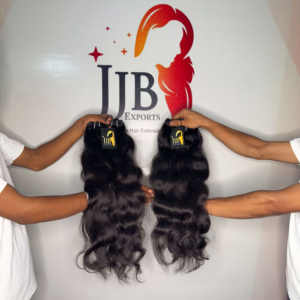 Extensión de cabello natural ondulado, cutícula ondulada alineada, sin procesar, extensiones de cabello humano indio sin procesar - Product Image 1