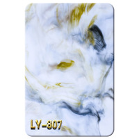 Plaque acrylique à motif de nuage d'écoulement spécial DIY Plaque de mica fantaisie pour plexiglas Plaque de marbre PMMA Feuilles de plastique moulé 5mm 1mm 3mm