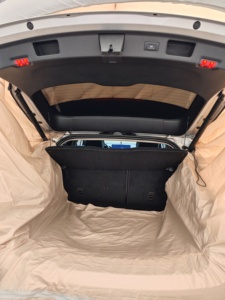 Tente de coffre arrière gonflable pour Tesla Model 3, camping automobile, imperméable, tissu Oxford 3000 mm, abri de hayon, entrée de luxe, 2-3 personnes, véhicule électrique - Product Image 4