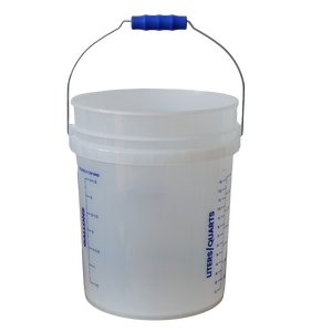 Venta al por mayor en stock 18.9L/5 Galones Cubo de plástico de alta calidad con escala y Wallaby y señal de advertencia para niños HDPE resistente - Product Image 3