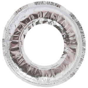Gas stove oil-proof mat, round stovetop <b>foil</b> ring, <b>kitchen</b> aluminum <b>foil</b> cleaning mat, square cleaning mat, protective mat. - Product Image 4