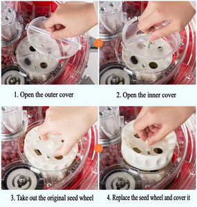 Semoir manuel en métal <span class=keywords><strong>pour</strong></span> jardinage, idéal <span class=keywords><strong>pour</strong></span> les grands pots de fleurs d'extérieur - Product Image 5