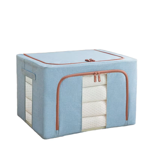 กล่องเก็บของโลหะพับได้ 24L/66L/100L กล่องเก็บของทันสมัยสำหรับจัดระเบียบพื้นที่ของคุณ - Product Image 4