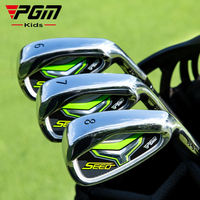 PGM JRTG013 série SEED 3 droitiers enfants Junior garçons en alliage de titane conducteur Clubs de golf ensemble complet avec sac de support de golf
