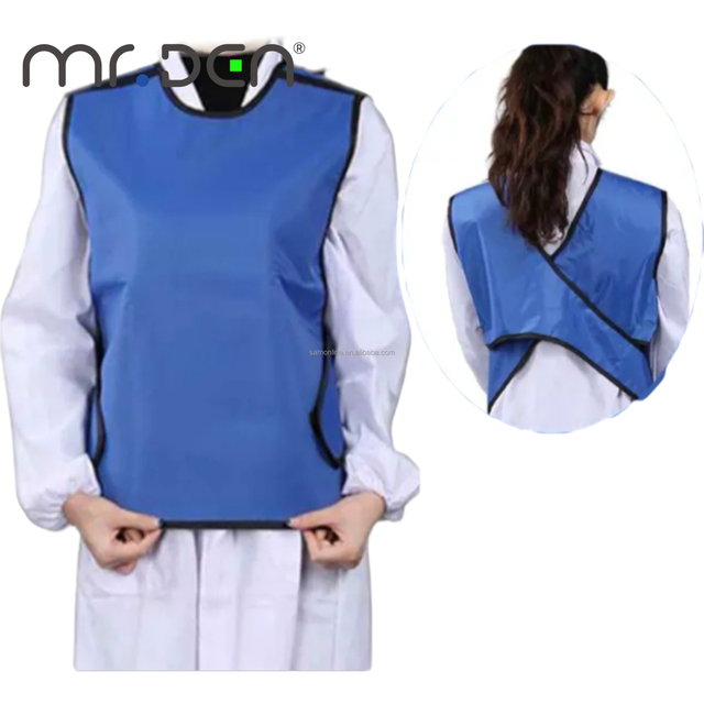 Mr.Den Digital X Ray Lead Apron with 0.35mmpb Lead Apron Medical Radiation Protection Lead Vest Medical CT X Ray Doctor Use