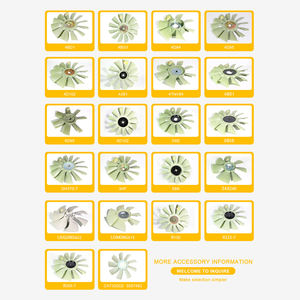 อะไหล่เครื่องยนต์รถขุดสำหรับเครื่องยนต์ <span class=keywords><strong>Sk200</strong></span>-<span class=keywords><strong>5</strong></span>/6D31/6D34 อะไหล่ใบพัดลม <span class=keywords><strong>KOBELCO</strong></span> สี่รู 9 ใบพัด ระบายความร้อนได้ดี - Product Image 6