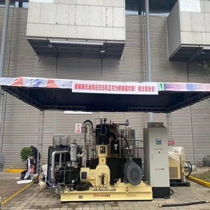 Dầu Miễn phí làm mát bằng nước Máy nén khí piston Máy nén khí áp lực cao - Product Image 3