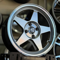 Jantes forgées XINLAI personnalisées 5x114.3 5x120 5x112, finition argent brillant brossé, durable, à déport profond, 17-22 pouces, pour Nissan Versa S10 GT-R