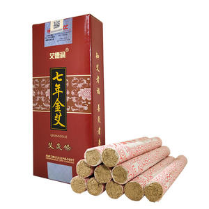 Bâtonnets de Moxa Aiderun 1,8x20cm, boîte de 10 pièces pour la moxibustion, soins de santé, revitalisation du Qi, réchauffement interne, Classe I - Product Image 3