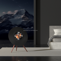 Altavoz Bluetooth de Pie Icónico con Pantalla Flotante de Letras, Sonido de Estudio de 3 Vías, Doble Proyección de Pantalla, Decoración para el Hogar