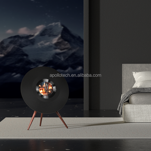 Enceinte Bluetooth sur pied emblématique avec affichage des paroles flottantes, son <span class=keywords><strong>studio</strong></span> 3 voies, double fonction de mise en miroir d'écran, décoration intérieure - Product Image 5