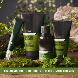 Lotion pour le <span class=keywords><strong>visage</strong></span> en marque propre avec des minéraux naturels de la mer Morte, hydratation intense, <span class=keywords><strong>soin</strong></span> apaisant après-rasage pour peaux sèches, utilisation quotidienne - Product Image 3