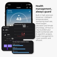 Yawell R01 personnalisé OEM SDK fournisseur de bague intelligente surveillance de la santé anneau intelligent puce hommes femmes santé Fitness anneau intelligent