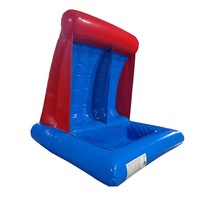 Jeu d'eau gonflable Water Dunk pour carnaval, Roulette aquatique gonflable avec design personnalisé