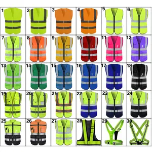 Mingrui The Fine Quality Visibility Work Reflective Clothing Construction Security Safety Vest