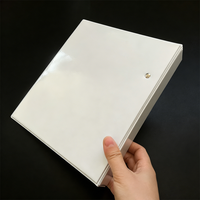 Carpeta de anillas con 2 orificios en D, tamaño A5, con cubierta rígida de PVC y mecanismo de palanca, caja archivadora impresa, color personalizado