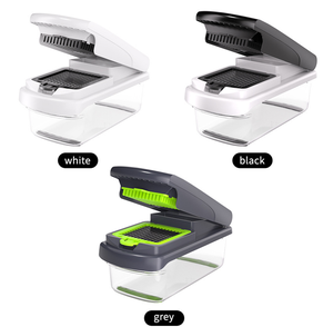 Hachoir manuel amélioré pour légumes, séparateur d'œufs, hachoir multifonction, trancheuse, coupe-<span class=keywords><strong>oignon</strong></span>, coupe-légumes en acier inoxydable - Product Image 6