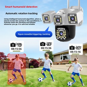 V360pro Full Vision HD Wifi 4G <span class=keywords><strong>ip</strong></span> <span class=keywords><strong>camera</strong></span> 4Camera 3 xoay ống kính 2MP 10xzoom ngoài trời di động điều khiển từ xa thâm quyến CMOS đám mây - Product Image 5